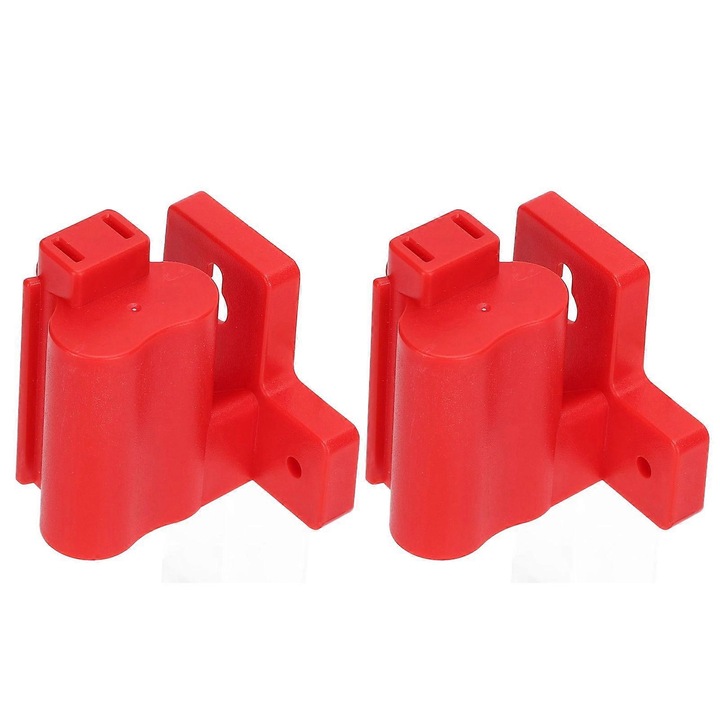 Szerszámtartó, 2 darab, ABS, strapabíró, 12V M12 elektromos szerszámokhoz, fekete