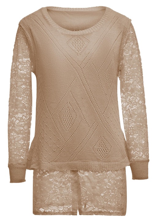 Noi pulover AODA – XS/Sdwqfwq, Szürke, XS-S