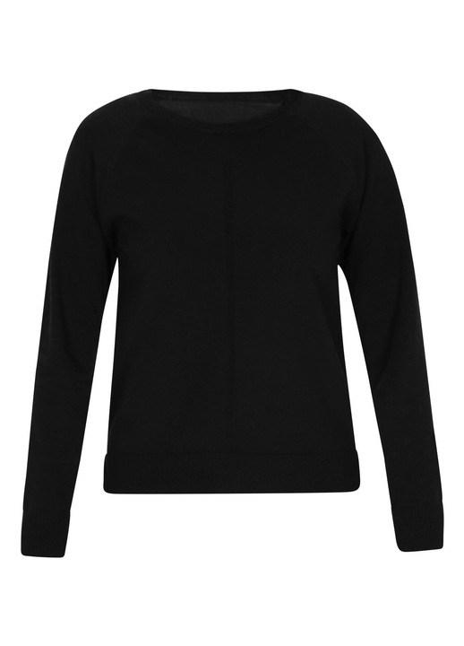 Női pulóver AODA – fekete, XL/XXL