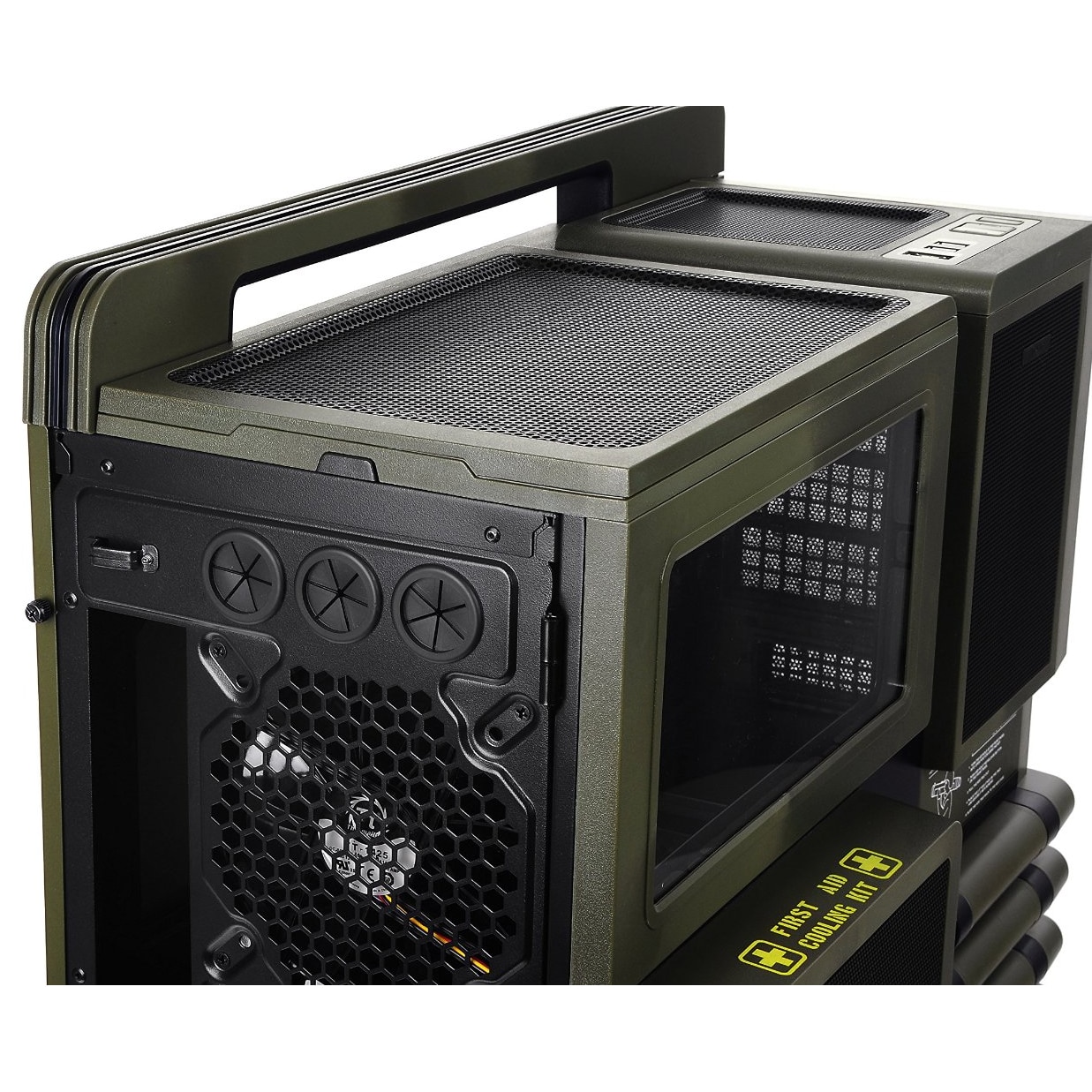 PCケース(自作PC用) Thermaltake Level 10 GT Battle Edition Carcasa Thermaltake Level 10 GT Battle Edition, FullTower, fara