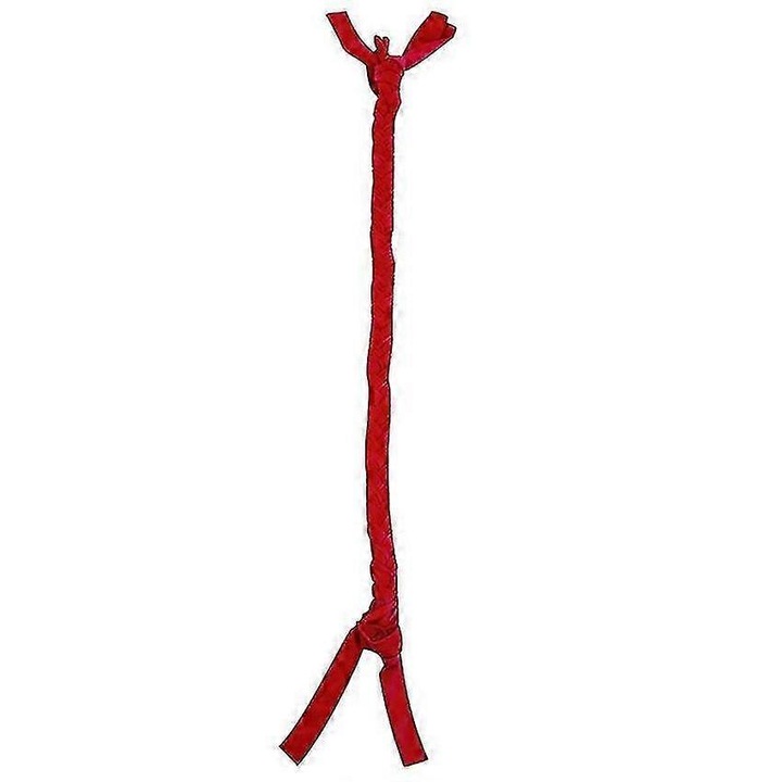 Protectie coada cal, impletitura elastica, multicolor, 115x6cm