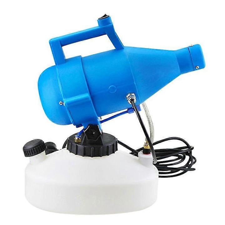 Atomizor electric portabil, 4.5L, pulverizator, plastic, 430x230x400mm, albastru