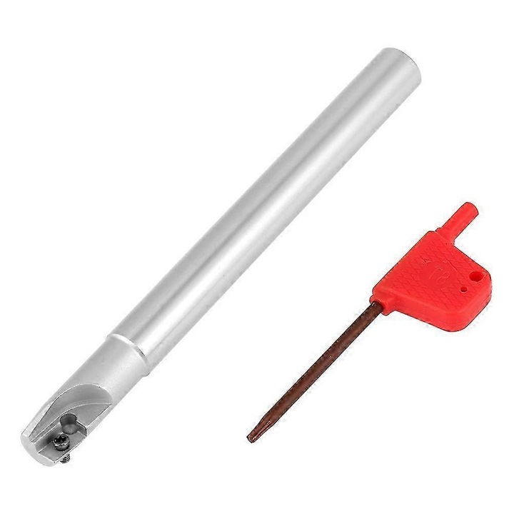 Suport scula frezare 13x1.2cm metal carbide cu cheie