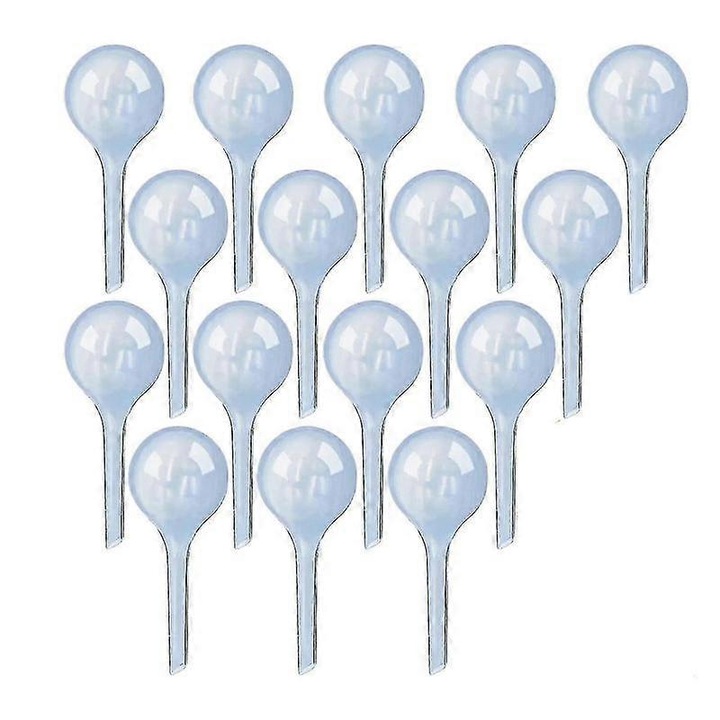 Set 16 globuri irigare automate, PVC, albastru, 5.3x2 inch