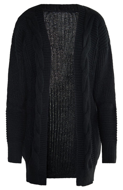 AODA női kardigán – fekete, XL/XXL
