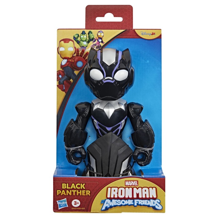 Marvel Iron Man és csodálatos barátai Fekete Párduc figura 22cm