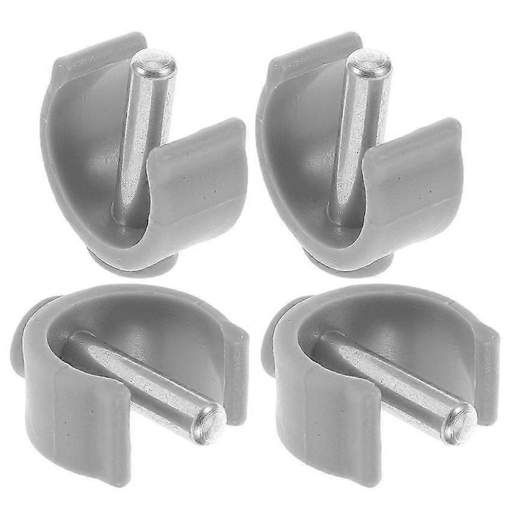 Set 4 cleme C pentru baston si carje, gri, 3.10x2.60x1.40cm