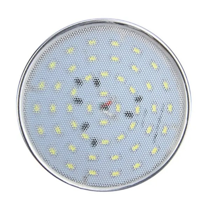 LED крушка E27 2SS202806 за аквариум, 20/40W, за отглеждане на растения, с добро разсейване на топлината и цокъл на винт E27, разглобяема и сменяема, сребриста, 1 бр.
