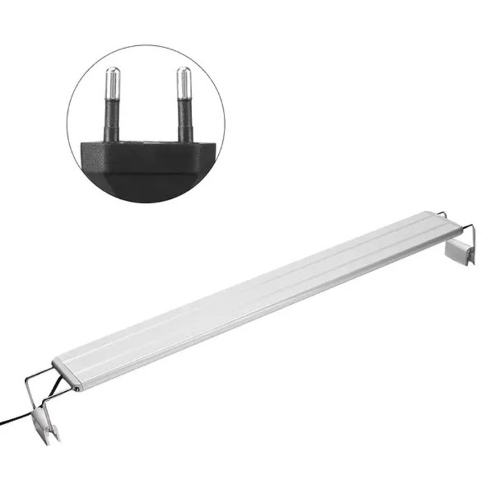 Lumina acvariu LED 13W fehér-kék 48x5cm állítható