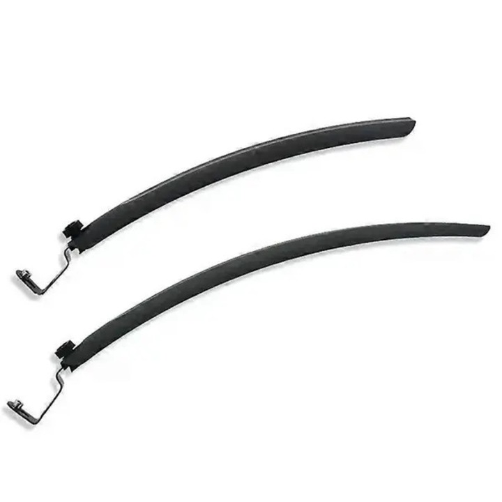 Aparatoare de noroi pentru bicicleta 700C PO-CJ-K0433-26-8-22-2855, universal, detasabil rapid, plastic, negru, 45 x 5 x 3 cm