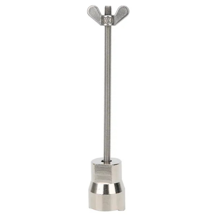 Fogaskoszorú-eltávolító szerszám, 156mm, ezüst, 4mm, rozsdamentes