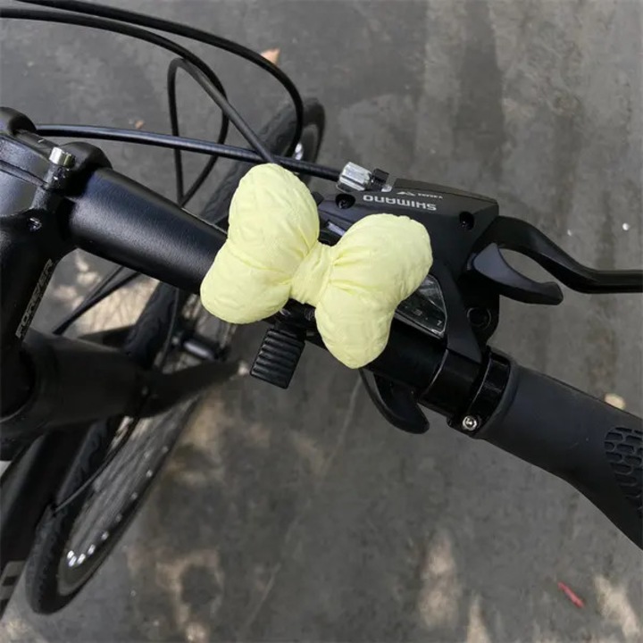 Set 2 sonerii bicicleta, design creativ, galben, universal, metalic