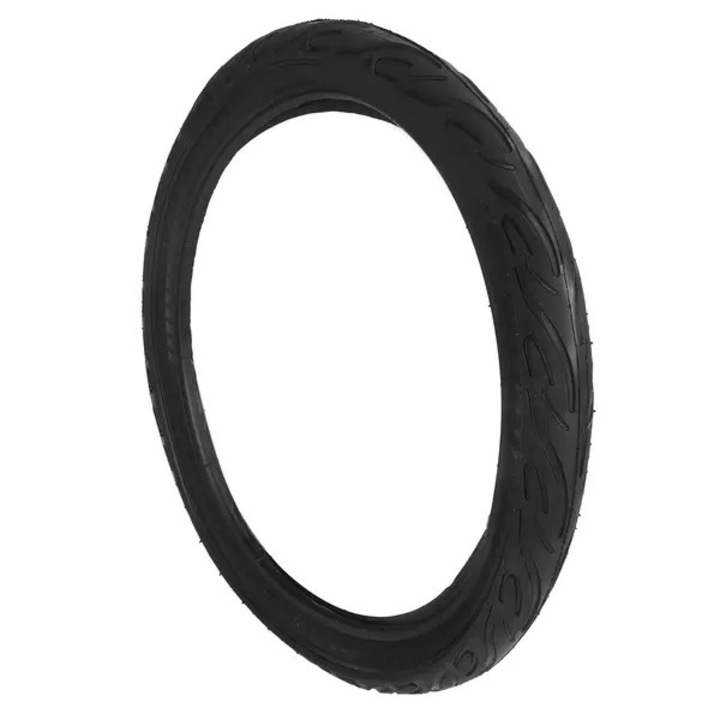 Anvelopa bicicleta copii 18x2.50, cauciuc natural, negru, rezistenta, flexibila