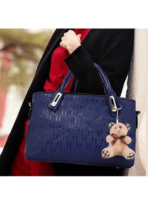 Set 4 genti dama, piele PU, multicolor, 32x12x20cm 24x8x16cm 20x1.5x12cm