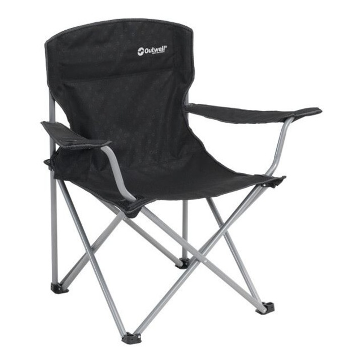 Scaun pliant camping Outwell Catamarca negru