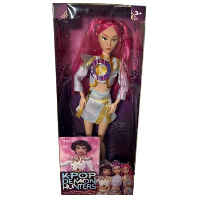 Papusa K-Pop Mira, muzicala, 30 cm, roz - eMAG.ro