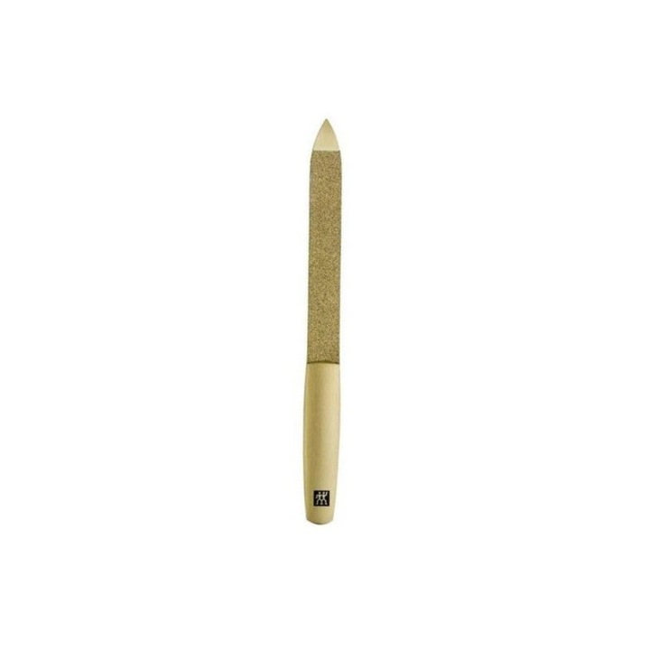 Комплект за маникюр ZWILLING Twinox Gold Edition, 3 части, черен, кожен калъф