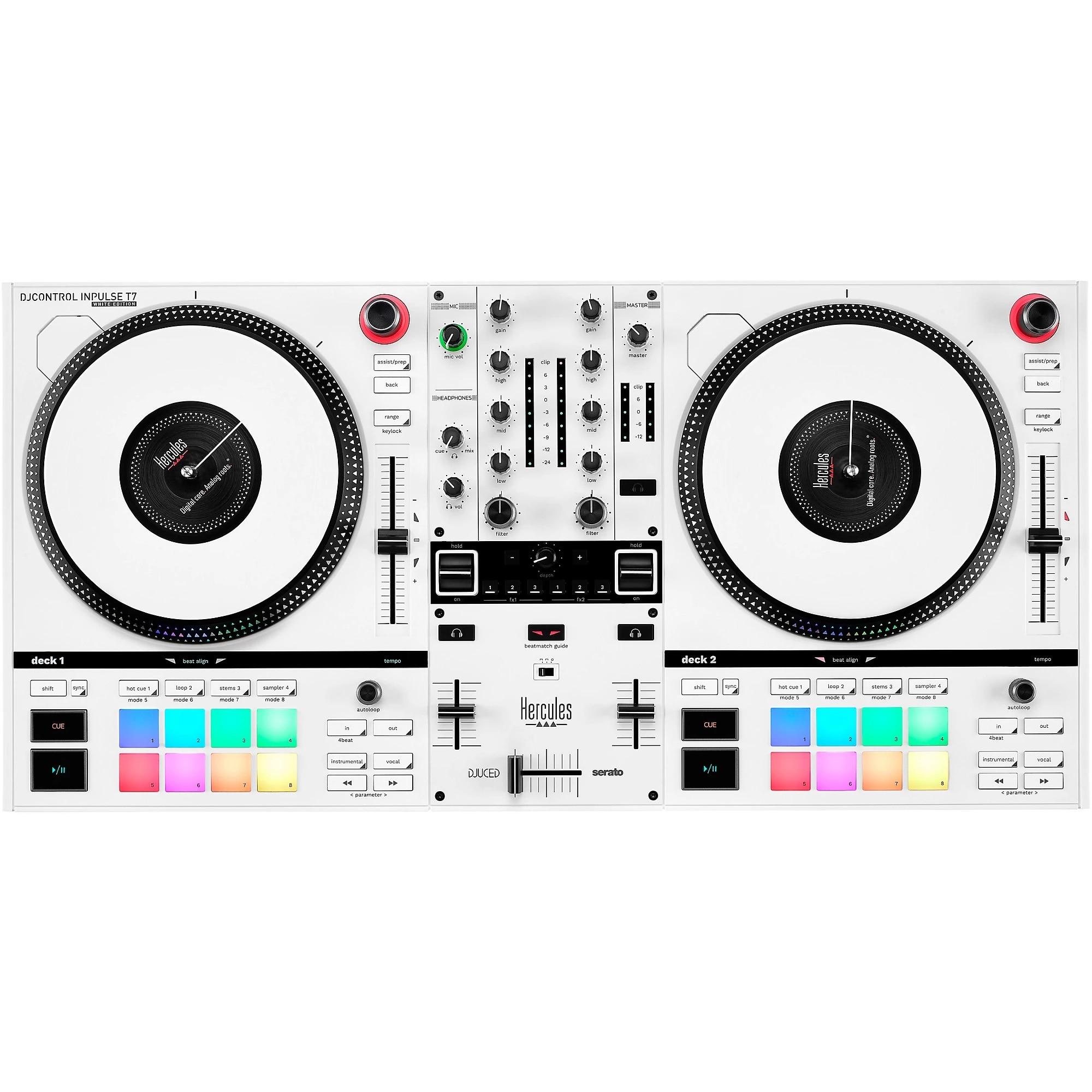 Consola 2 canale, Numark, Mixtrack Pro 3, Serato DJ Lite, intrare