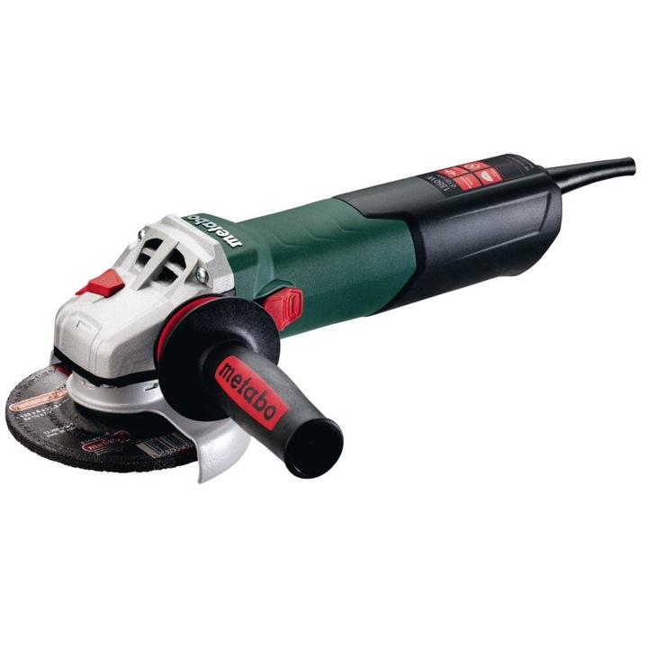Ъглошлайф (флекс) Metabo WE 15-125 Quick, диск 125 мм, 11000 RPM, 1550 W, 2,5 кг