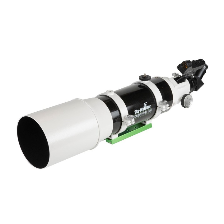 Оптична тръба Sky-Watcher BK 120/600 OTA, ахроматичен рефрактор, диаметър 120 мм, фокусно разстояние 600 мм, черно/бяло, 1 бр