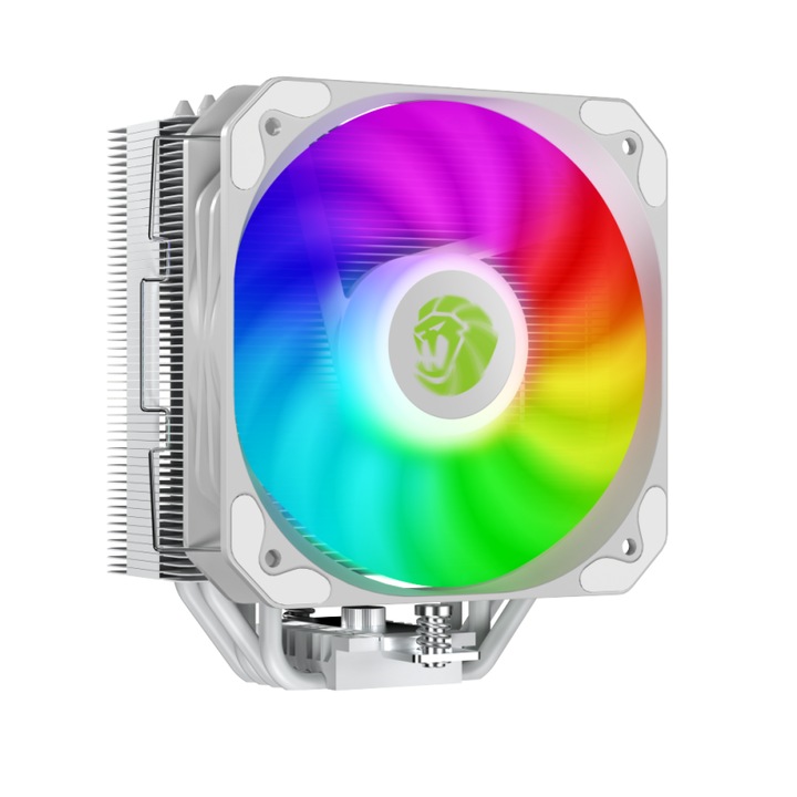 Gamemax Sigma540 ARGB fehér processzorhűtő 120mm radiátor