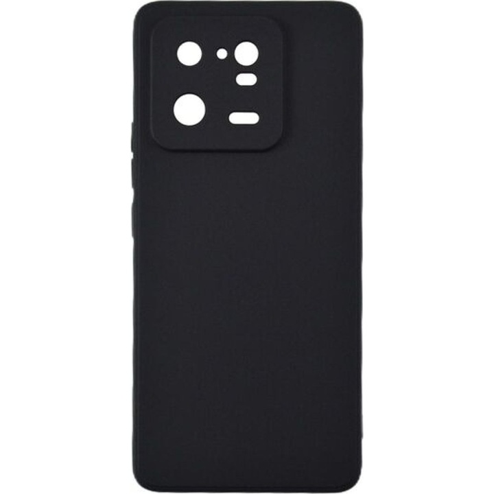 Husa telefon Senso Liquid Xiaomi 13 Pro negru silicon mat
