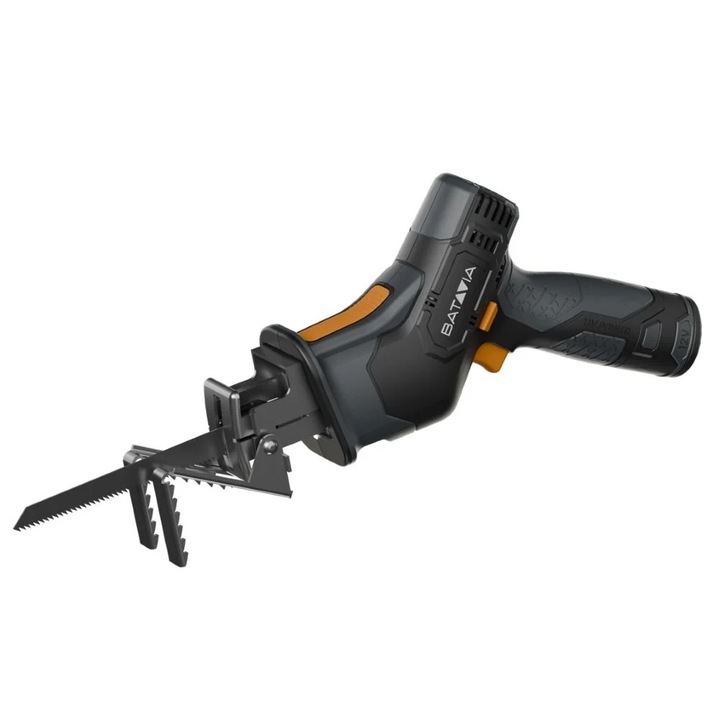 Акумулаторен саблен трион Batavia 12V комплект 2Ah черен