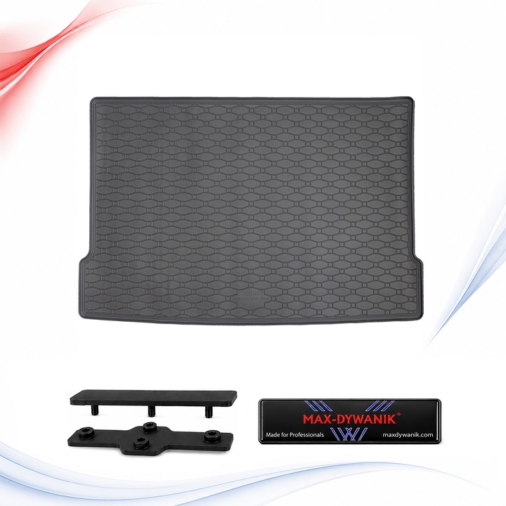 BMW 1 F40 Hatchback 2019-prezent Covoras / saltea / insertie pentru portbagaj – Culoare: negru