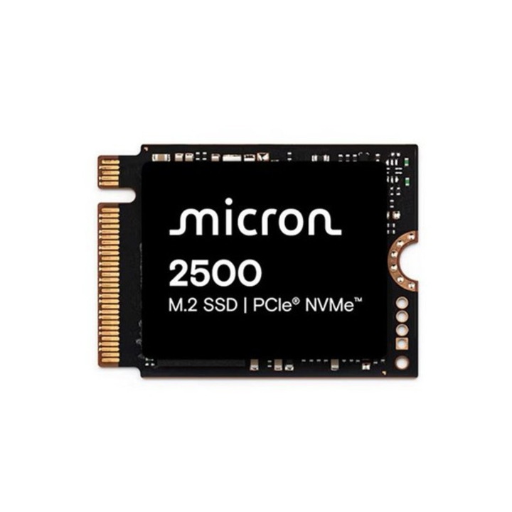 Solid-State Drive (SSD) Micron 2500 512 GB M.2 2230 NVMe PCIe Gen4 x4, Bulk, OEM MTFDKBK512QGN