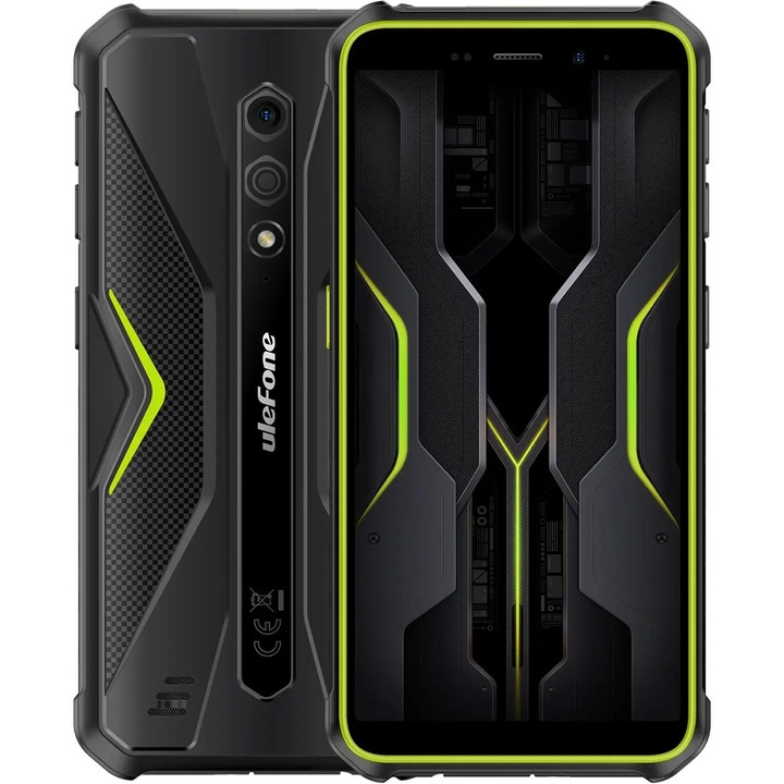 Смартфон Ulefone Armor X12 Pro, 4GB, 64GB, Black/Green