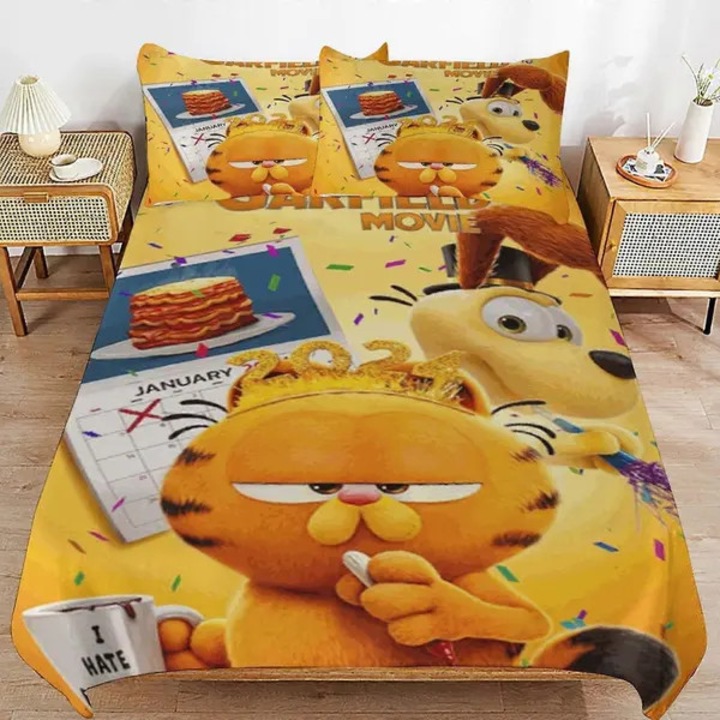 Mikroszálas ágyneműhuzat 3 részes, 3D nyomtatott, könnyű, 220x240cm, többszínű