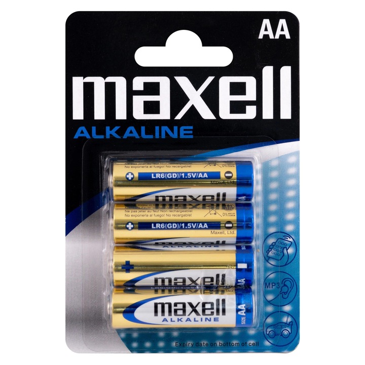 Maxwell AA LR6 alkáli elemek, 4 darab 106945