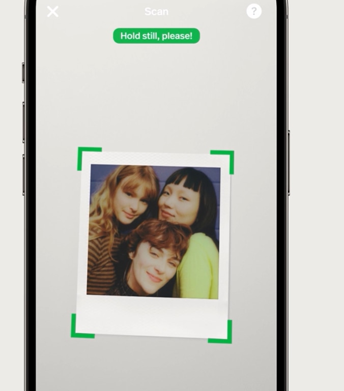 Polaroid mobilalkalmazás használata