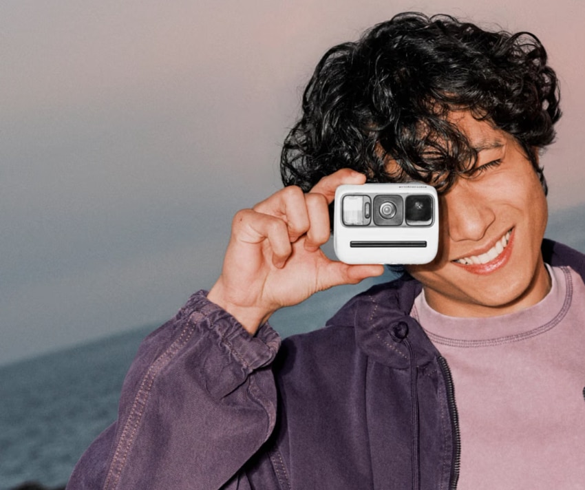 Polaroid Go Gen 3 életkép használat közben