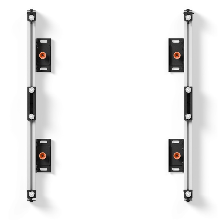 Sistem LED EDBAK ULS2337 универсален, за 2 тела, размери 600 x 337,5 мм, черен