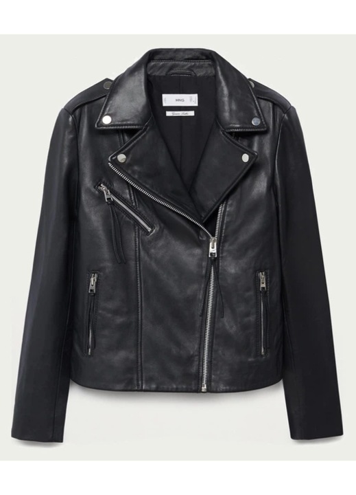 Geaca de dama, MNG, Biker, Negru