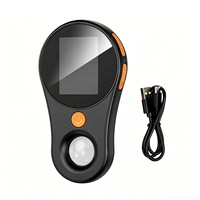 Microscop digital portabil, AFKSMILE, Functii de inregistrare foto si video, lumini LED, Interfata USB, 2 megapixeli, Marire de 500x, Compatibil cu sistemele Windows si Mac OS, Pentru copii, studenti si pasionati, ABS, 11.6*6.6cm, Negru