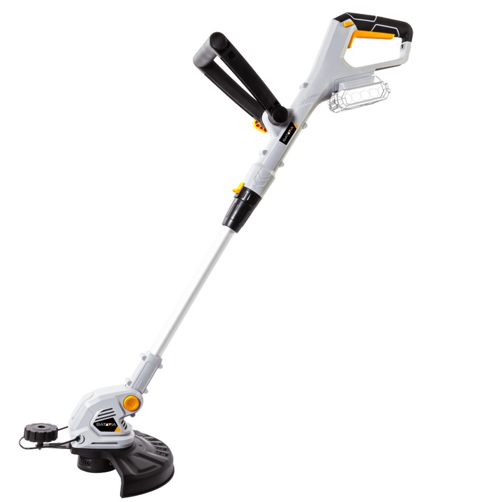 Електрическа коса Batavia 18V 250mm 2-в-1 с корда и нож