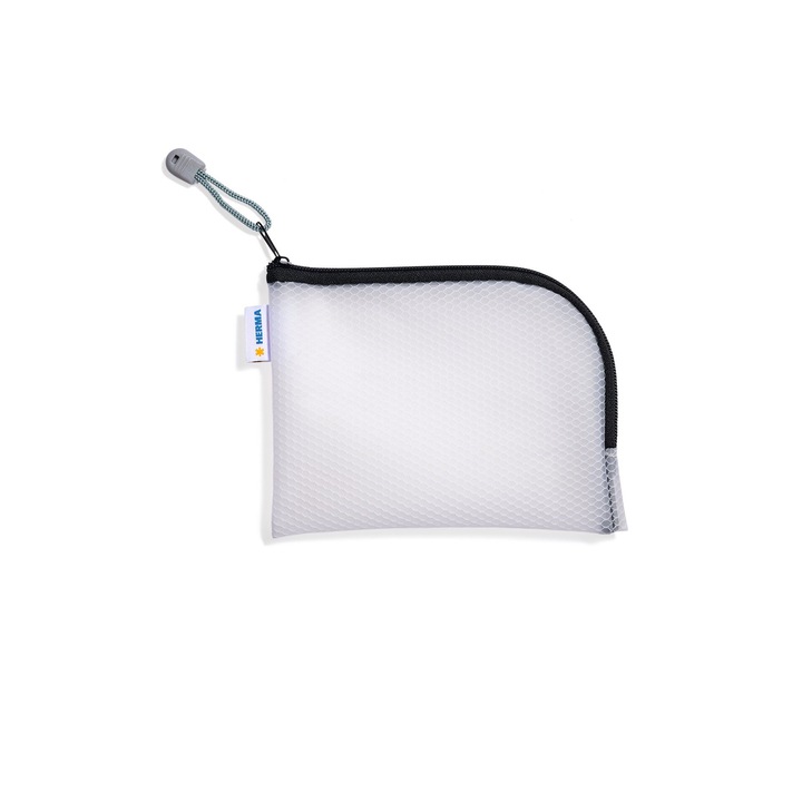 Папка Herma Universal, A6, с цип, черна