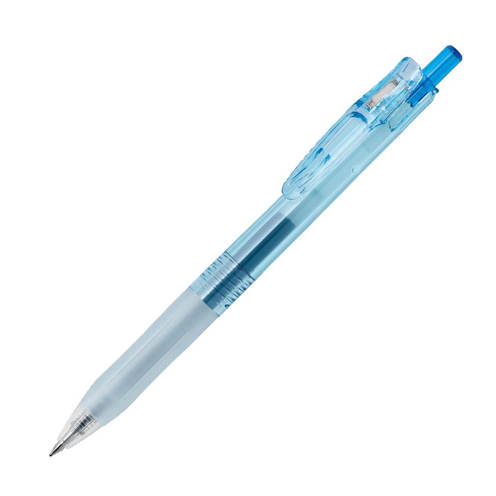 Zebra Sarasa Clip BioTube gélroller, 0.5 mm, kék