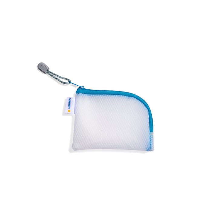 Папка Herma Universal, A7, с цип, синя