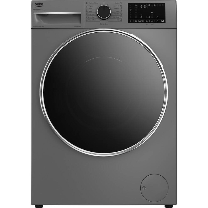 Masina de spalat rufe profesionala Beko AWGB1012S/PRO, 10 kg, clasa A