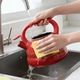 Ceainic cu fluier, Masterpan, Emailat Retro De 3,3 L Cu Fluier, Compatibil Cu Plite Cu Inductie Si Gaz