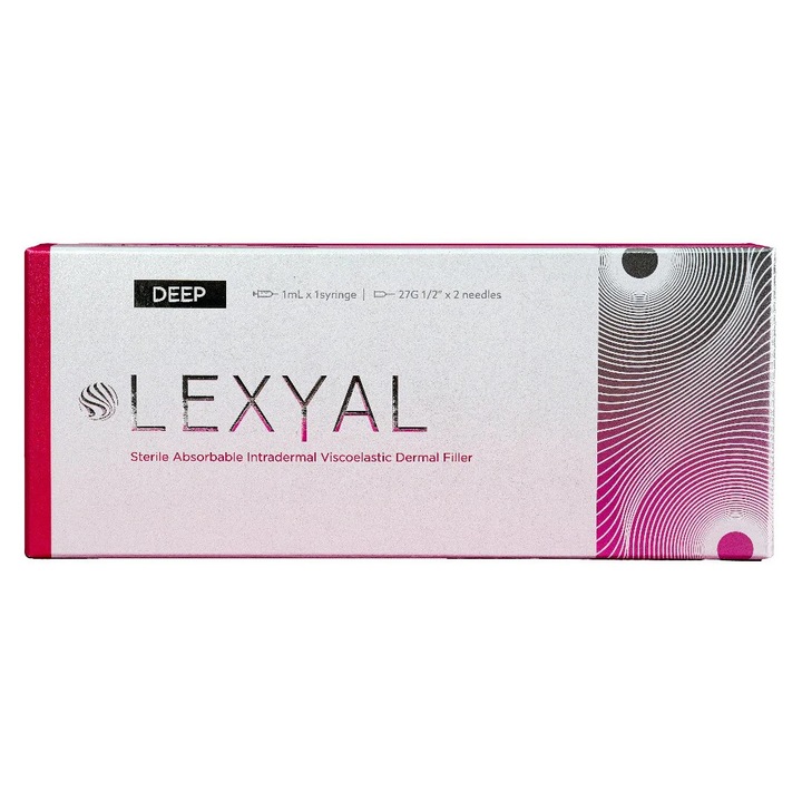 Ser Lexyal Deep 1ml, antirid, acid hialuronic reticulat, 1 seringa preumpluta