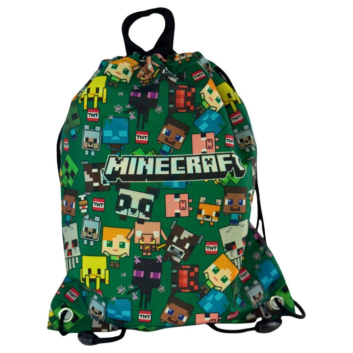 Geantă de prânz Minecraft Characters 30 cm