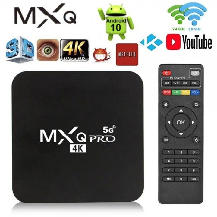 TV Box MXQ Pro Android 11.1 4K 4GB RAM 32GB ROM Digital One LSSS03885 – 426279, 4K, 4GB, 32GB