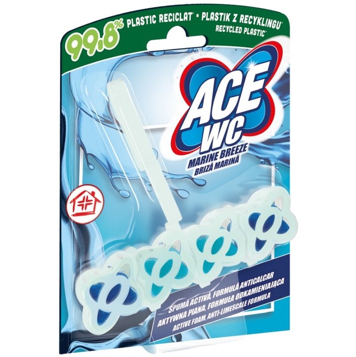 WC illatosító, Ace, 48 g Marine Breeze