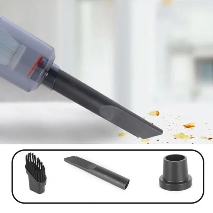 Mini 2 az 1-ben hordozható porszívó USB-vel, 1200MAH