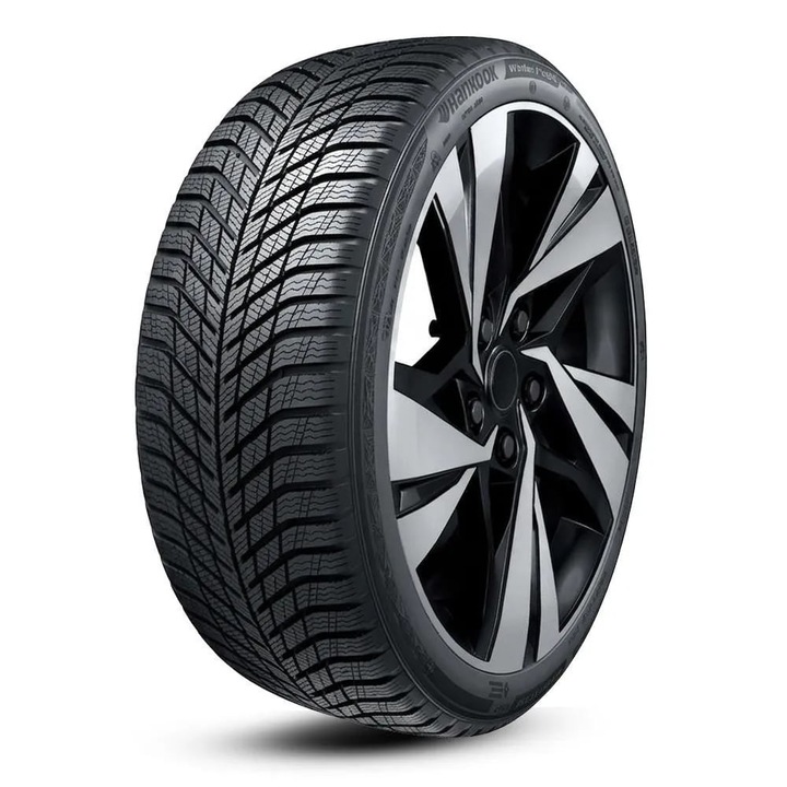 Hankook Winter i*cept evo 4 W340 téli gumiabroncs, 255/50 R19, 107V, XL, M+S, Gördülési ellenállás B, Nedves tapadás B, 73 dB, Fekete, 1 db