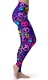 Colanti de dama, Sissycos, cu model, talie inalta, Regular/Plus, poliester, elastan, colorati, opaci, pentru yoga si pilates, pentru tot timpul